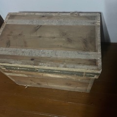 茶箱 防湿　収納箱 昭和レトロの画像