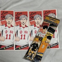 ハイキュー ロングステッカー ノーマルデザインリエーフさん2枚の画像