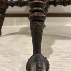 アンティーク昇降式ピアノスツールの画像