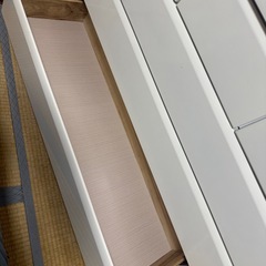 ローチェスト ホワイト タンス 白の画像