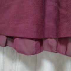 フレアミニスカート　サイドレースアップの画像