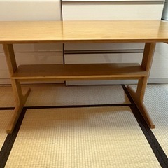 無印良品ダイニングテーブルの画像