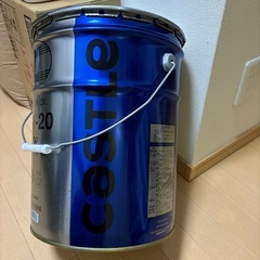 トヨタ　キャッスルオイル　空
ペール缶の画像