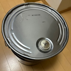 トヨタ　キャッスルオイル　空
ペール缶の画像