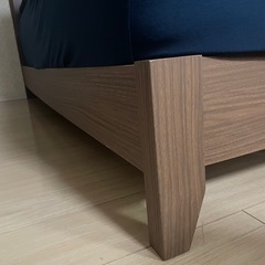 【11/22 午前のみ】ニトリ セミダブルベッド　ベッドフレームの画像