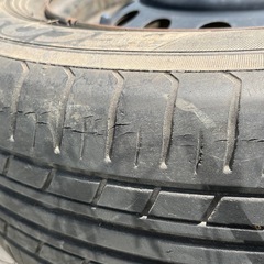 鉄ホイール付きタイヤ、185/65/r15 4本の画像