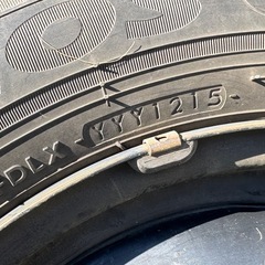 鉄ホイール付きタイヤ、185/65/r15 4本の画像