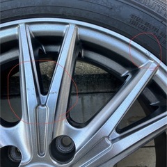 DUNLOP スタッドレスタイヤ　205/60R16. 92Q ホイール&ナット付の画像