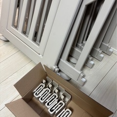 ベビーサークル バーチ ドア付き10枚セット iFam（アイファム） の画像