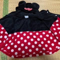 ディズニー（ミニーちゃん）ポンチョの画像