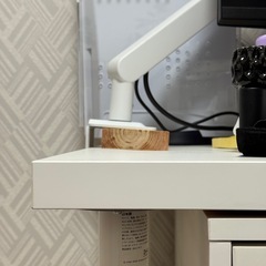 IKEA  デスク  ホワイトの画像