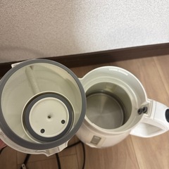 電気ケトル TIGER わく子 2014年製の画像