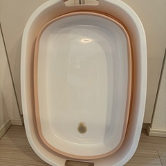 【取引者決定】折り畳みベビーバスの画像