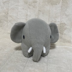 （無料）ぞう　ぬいぐるみ　3個セットの画像