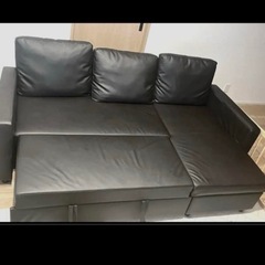 【美品】ノアーク2  カウチソファ　合皮
 の画像