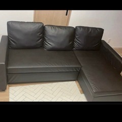 【美品】ノアーク2  カウチソファ　合皮
 の画像