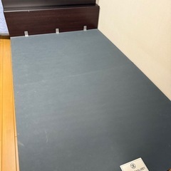 引取のみ ニトリ 跳ね上げ式 収納付ベッド セミダブルの画像