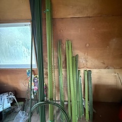 グリーン鉄線　菜園支柱各種の画像