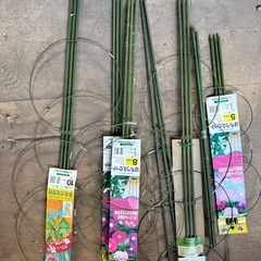 グリーン鉄線　菜園支柱各種の画像