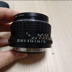 アサヒペンタックス ケース入り レンズ　PENTAX　一眼レンズの画像