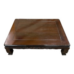 木製 ローテーブルの画像