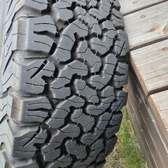 使用1年未満 美品 グッドリッチAll-Terrain T/A  17インチの画像
