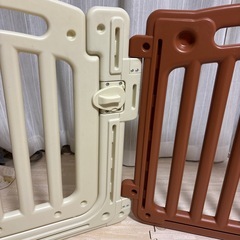 ベビーサークル　ドア付きの画像