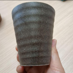 新品　未使用　陶器コップ 5色セットの画像