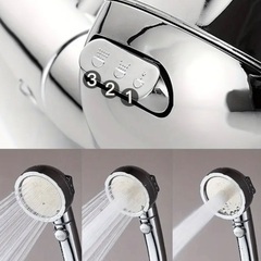 【164】新品 3つのモード調節シャワーヘッドの画像