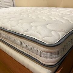 引取のみ ニトリ 跳ね上げ式 収納付ベッド セミダブルの画像