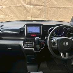 ホンダ N-BOX+ カスタム スライドドア ワンオーナー 社外ナビ 両側パワスラ HID バックカメラの画像