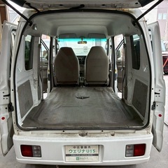 総額27.0万円★車内広々フラット軽箱バン★オートマ★キーレス★PW★平成21年式 スズキエブリィバン(DA64V)12.9万キロ 車検令和9年11月ホワイトの画像