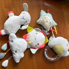 スキップ ホップ ベビー プレイ ジム シルバー ライニング クラウド グレー　※くもの枕は無しの画像