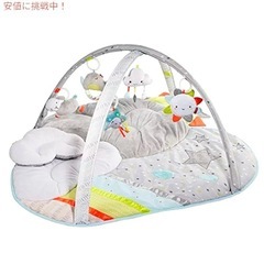 スキップ ホップ ベビー プレイ ジム シルバー ライニング クラウド グレー　※くもの枕は無しの画像