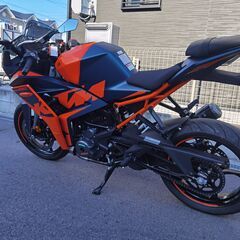 KTM　RC390　1KM　2024年式　極上車　登録済　未使用車　ピカピカ　売り切れ　車検令和9年5月　詳細写真、始動動画ありの画像
