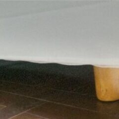 シングルベッド 足付きマットレスの画像