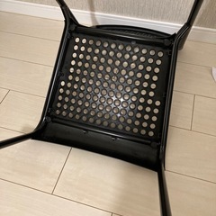 目立つ傷、汚れなし　イケア　アッデ　黒の画像