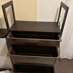 引き出し付き道具箱の画像