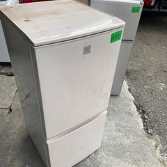 NO B659🌈福岡市内配送設置無料✨🌈シャープ SHARP プラズマクラスター冷蔵庫 （137L・どっちもドア） 2ドア ベージュ系 SJ-PD14A-Cの画像