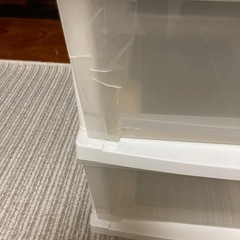 洋服収納ケースさんた3段の画像