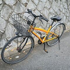 【手渡し限定】【練馬区】 レガフィーノ　シティサイクル　26インチ　外装6段変速自転車　あさひの画像