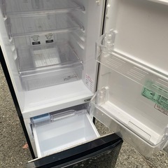NO B661🌈福岡市内配送設置無料✨🌈三菱 2ドア冷蔵庫（146L） MR-P15Z-B サファイアブラックの画像