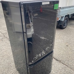 NO B661🌈福岡市内配送設置無料✨🌈三菱 2ドア冷蔵庫（146L） MR-P15Z-B サファイアブラックの画像