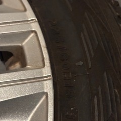 トヨタRAV4用スタッドレスアルミホイール4本セット225/60R18の画像