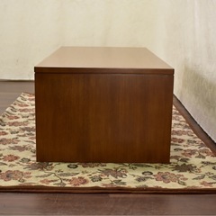 【来店歓迎】新品箱保管 定価:11.5万円 ITOKI/イトーキ センターテーブル TYT1264-12 幅120cm オークブラウン 応接家具 60429-13 リビングテーブル 役員 応接テーブル エグゼクティブ品　検)事務机 オフィス チェア　会議 椅子　ロッカー　ミーティングテーブル　応接ソファ 店舗 事務所 什器　書庫 本棚 ラック デスク スチール 美品多数 格安 【中古オフィス家具】の画像