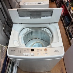 2021年製　アクア　6K 洗濯機　AQW-S6Mの画像