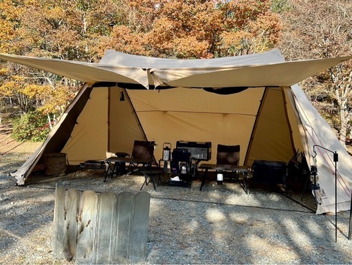 Hilander(ハイランダー) A型フレーム グランピアン ポリコットン＋専用インナーテント（ インナーマット+グランドシート付き） フルセット