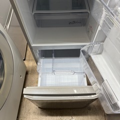 2017年製　三菱　146L 冷蔵庫　MR-P15C-S形の画像