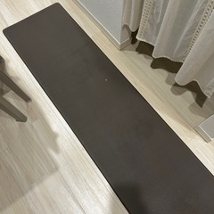 ニトリ 木目調 拭ける クッションマット キッチンマット フロアマット 防水の画像