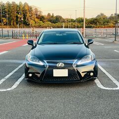 7.4万km❣フルカスタム＆前後ドラレコ付❣レクサス IS250 GSE20 ブラックの画像